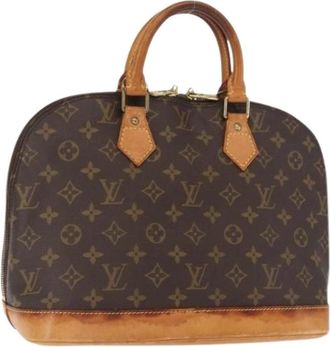 Louis Vuitton Pre-owned Handbags, female, Brown, Size: ONE SIZE Pre-owned Canvas Handbag