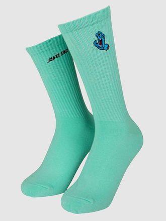 Santa Cruz Screaming Mini Hand 8-11 Socks verde
