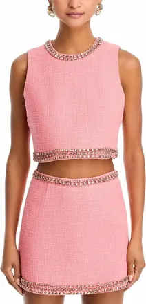 Cinq &agrave; Sept Verity Top In Pink Poppy