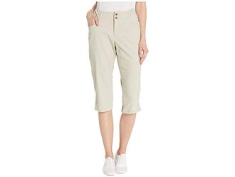 Royal Robbins Jammer Capri Womens Capri Light Khaki 2 : 10 19, Nylon/Elastane