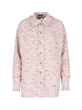 Balmain Camicia In Tweed
