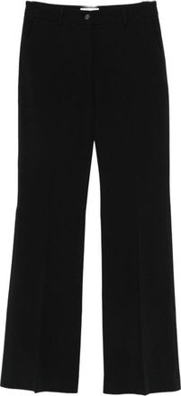 Via Masini 80 Womens Cotton Wide-Leg Trousers
