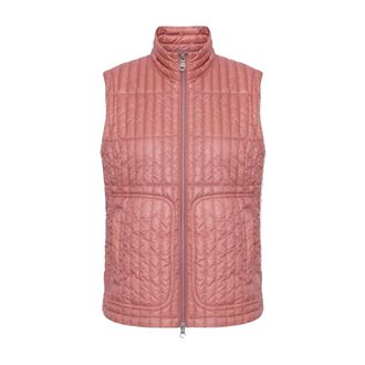 Colmar Vests, female, Pink, Size: XS Quilted Down Gilet