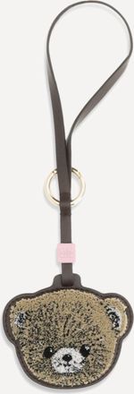 Ganni Teddy Bear Bag Charm Female UNI