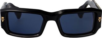 T HENRI Squared Sunglasses Raa Obsidian