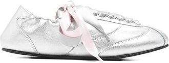 Repetto Tennis Silk - Dames - Sneakers - Grijs - 39 EU - Leer - Schoenen