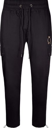 Siksilk Cargohose SIKSILK Siksilk Cargohose Loose Fit Cargos, Herren, Gr. XL, N-Gr, schwarz, Obermaterial: 98% Baumwolle CO. 2% Elasthan EL., Hosen Cargohose