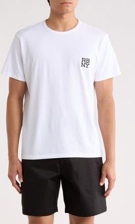 Rag & Bone RB NY Graphic T-Shirt in White at Nordstrom Rack, Size Medium