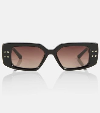 Valentino V-Cinque rectangular sunglasses