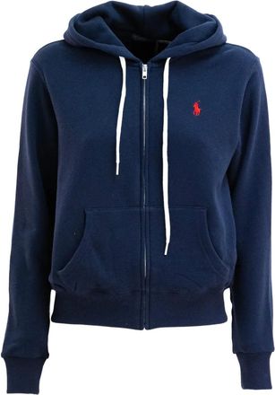 Polo Ralph Lauren Felpa con cappuccio e zip - Blu