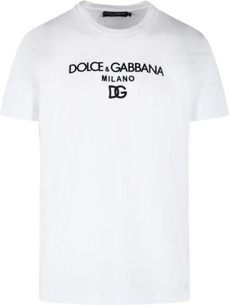 Dolce & Gabbana White Logo T-shirt
