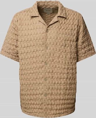 Only & Sons Freizeithemd mit Knopfleiste Modell BRADDOCK in Beige, Größe XXL