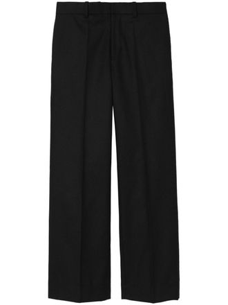 Undercover wool straight-leg trousers - men - Wool - 5 - Black