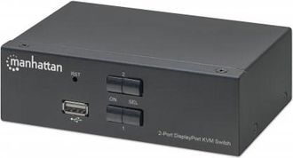 Manhattan 153546 Interruptor Kvm Negro