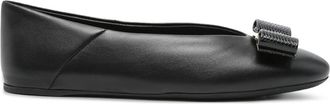 Ferragamo Leather Ballet Flats