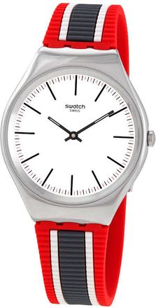 Swatch Skinflag Quartz White Dial Unisex Watch SYXS114