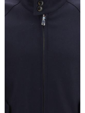 Baracuta G9 Melton Jacket - Blue