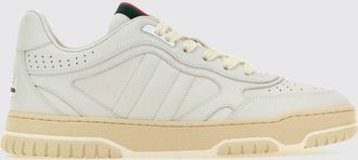 Gucci Sneakers Re-Web in pelle con iconico dettaglio Web e punta tonda