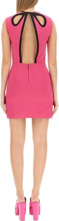 Msgm Mini Cut Out Dress