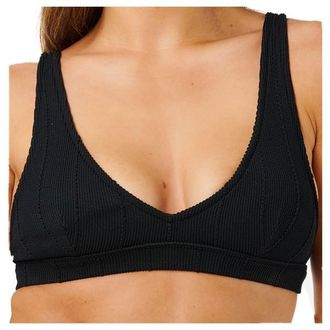 Rip Curl Vibe Surf Multi Fit V Neck Bikini-Top f&uuml;r Damen | schwarz