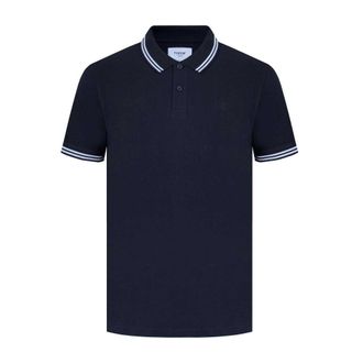 Firetrap Heren Lazer-logo katoenen poloshirt (Zwart)