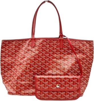 Goyard Pre-owned Tote Bags, female, Red, Size: ONE SIZE Pre-owned Vintage Tote Bag