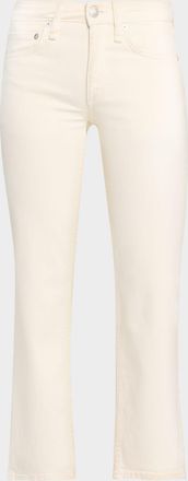 Rag & Bone Harlow Low-Rise Ankle Straight Jeans