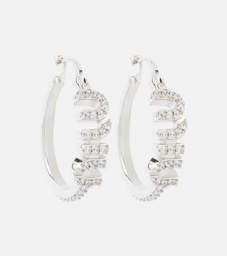 Miu Miu Orecchini con cristalli