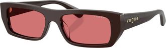 Vogue Eyewear Vo 5657Su Zonnebrillen - unisex - Zonnebrillen - Bruin - 53 MM - Accessoires