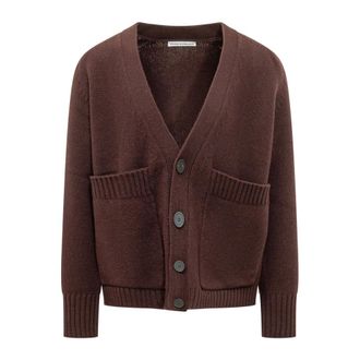 STUDIO NICHOLSON C&aacute;rdigan 5GG - Knitwear - Hombre - Marr&oacute;n - S
