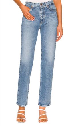 AG - Adriano Goldschmied Alexxis Straight Leg Jeans In Athens