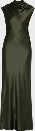 TWP Back To You Satin Maxi Dress