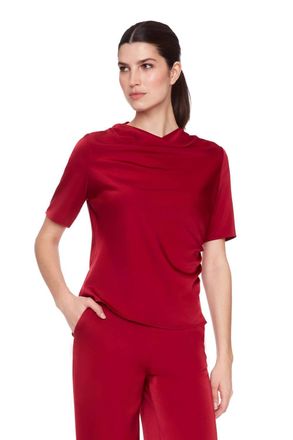 UP Drapped Belize Top In Lava