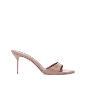 PARIS TEXAS Heeled Mules, female, Pink, Size: 7 1/2 US Texas Heeled Sandals