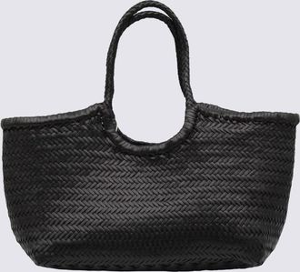 Dragon Diffusion Black Leather Nantucket Big Tote
