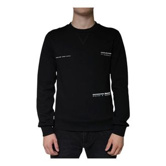 Dolce & Gabbana Hombre, Sudaderas, Negro, Talla: S