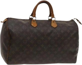 Louis Vuitton Pre-owned Handbags, female, Brown, Size: ONE SIZE Pre-owned Canvas Handbag