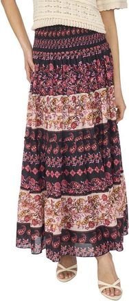 CeCe by Cynthia Steffe Smock Waist Maxi Skirt