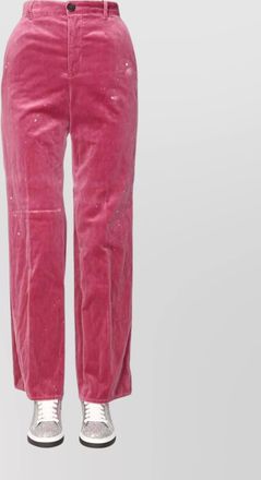 Dsquared2 high-rise straight-leg trousers
