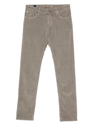 Hand Picked five-pocket trousers - men - Fabric - 31 - Grey
