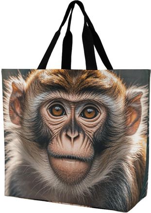 Generic Cute Monkey Women Handbag Waterproof Shoulder Bag Eco Friendly Shoulder Bags For Ladies Casual College