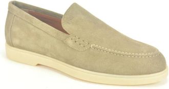 Nero Giardini Taupe Daim Moccassin DZ. - Heren - Loafers - Beige - 44 EU - Su&egrave;de - Schoenen