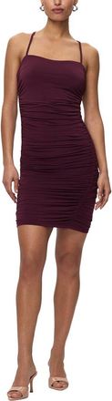 H&eacute;rve L&eacute;ger Ruched Jersey Mini Dress