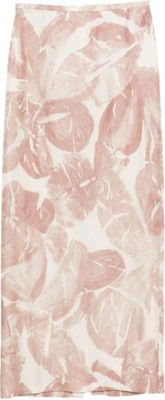 Alysi Bedruckter Seidenrock Alysi