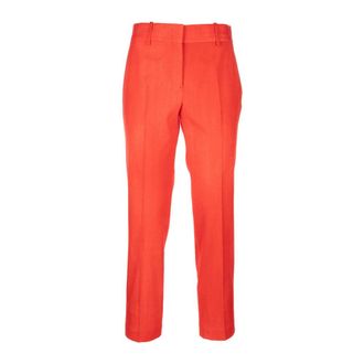 Ermanno Scervino Cropped Trousers, female, Red, Size: XS Cropped Trousers