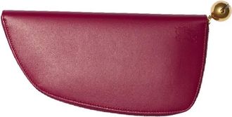 Burberry Ladies Large Shield Leather Wallet