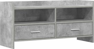 vidaXL Mueble De Tv 100 X 33 X 47 Cm Gris Hormig&oacute;n Vidaxl
