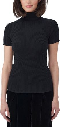 Trina Turk Armeni Mock Neck Wool Sweater