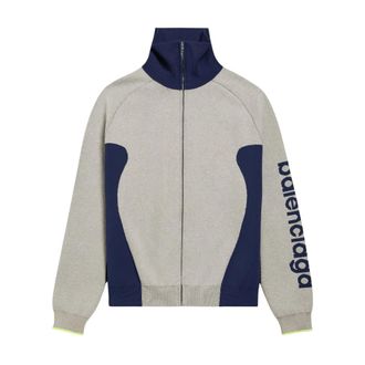 Balenciaga Heren, Truien, Grijs, Maat: M Katoen