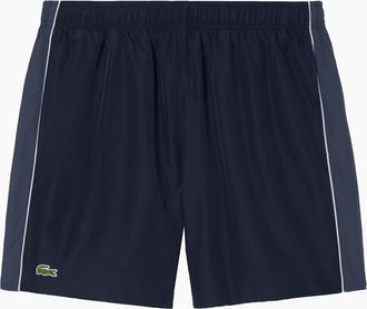 Lacoste Mens LACOSTE SWIM SHORTS BLACKBIRD/GRAPE - Size: 32/32